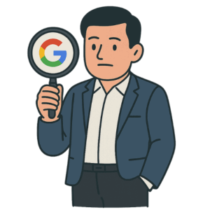 Meu site não aparece no Google, nem quando buscam pelo nome da minha empresa.